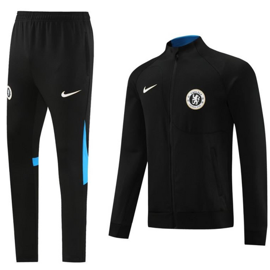 23/24 Chelsea Black Full Zipper Jacket+Pants