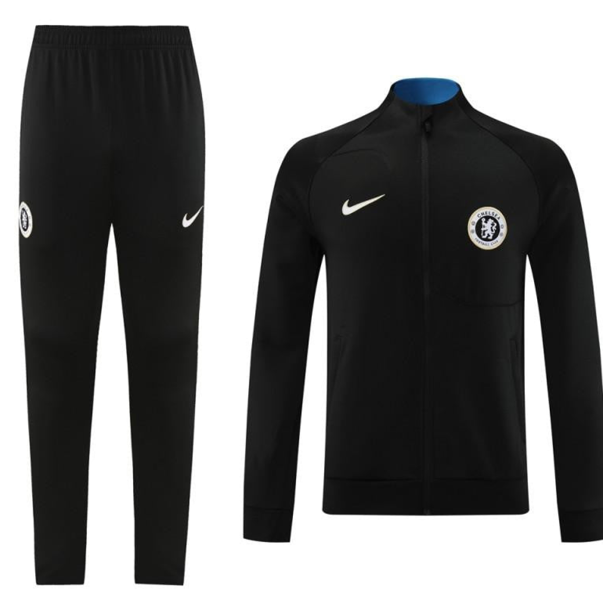23/24 Chelsea Black Full Zipper Jacket+Pants