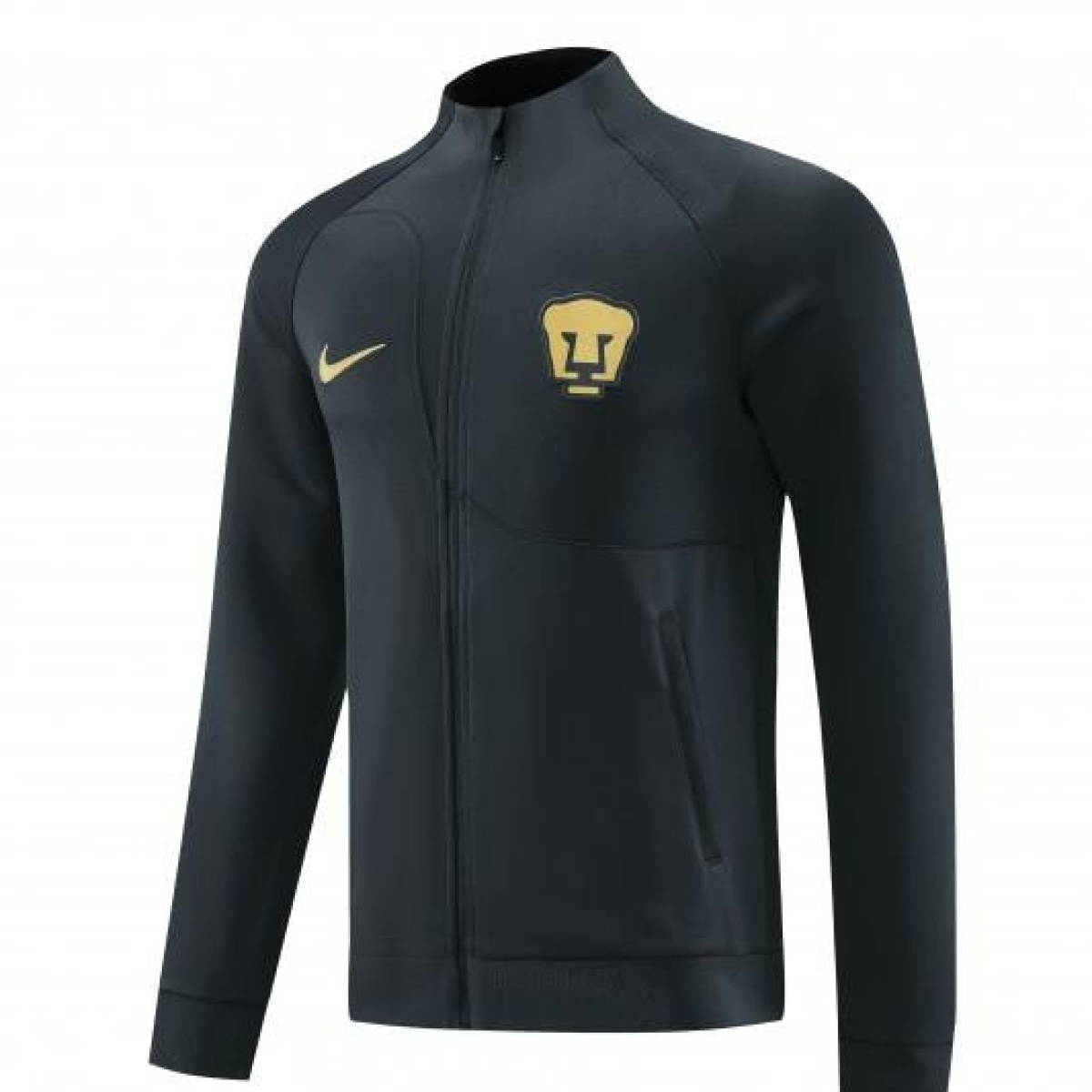 23/24 Pumas UNAM Black Full Zipper Jacket+Pants