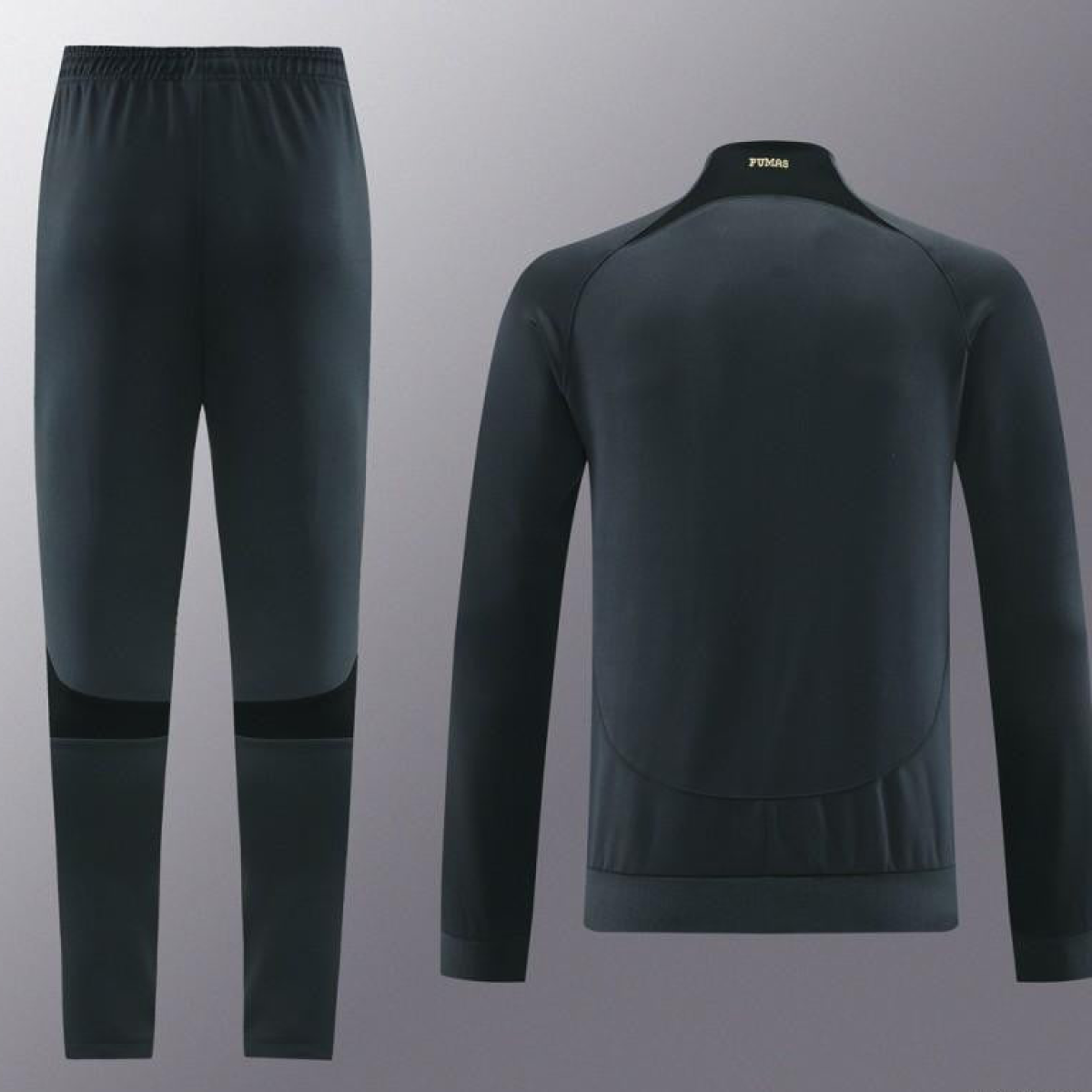 23/24 Pumas UNAM Black Full Zipper Jacket+Pants