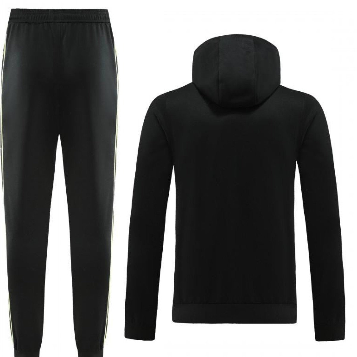 23/24 NIKE Black/Green Full Zipper Hooide Jacket+Pants