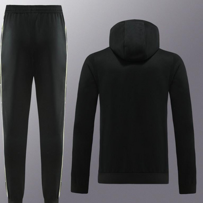 23/24 NIKE Black/Green Full Zipper Hooide Jacket+Pants