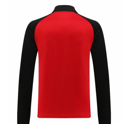 23/24 PUMA Black/Red Full Zipper Hooide Jacket+Pants