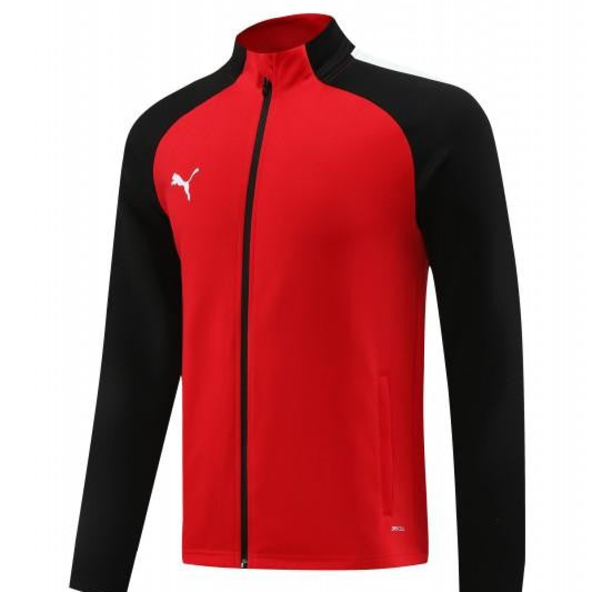 23/24 PUMA Black/Red Full Zipper Hooide Jacket+Pants