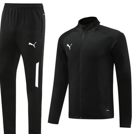 23/24 PUMA Black Full Zipper Hooide Jacket+Pants