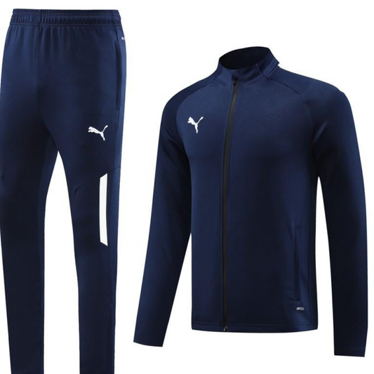 23/24 PUMA Navy Full Zipper Hooide Jacket+Pants
