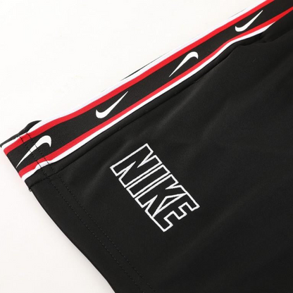 23/24 NIKE Black/Red Short Sleeve Jersey+Pants