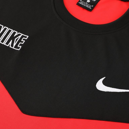 23/24 NIKE Black/Red Short Sleeve Jersey+Pants