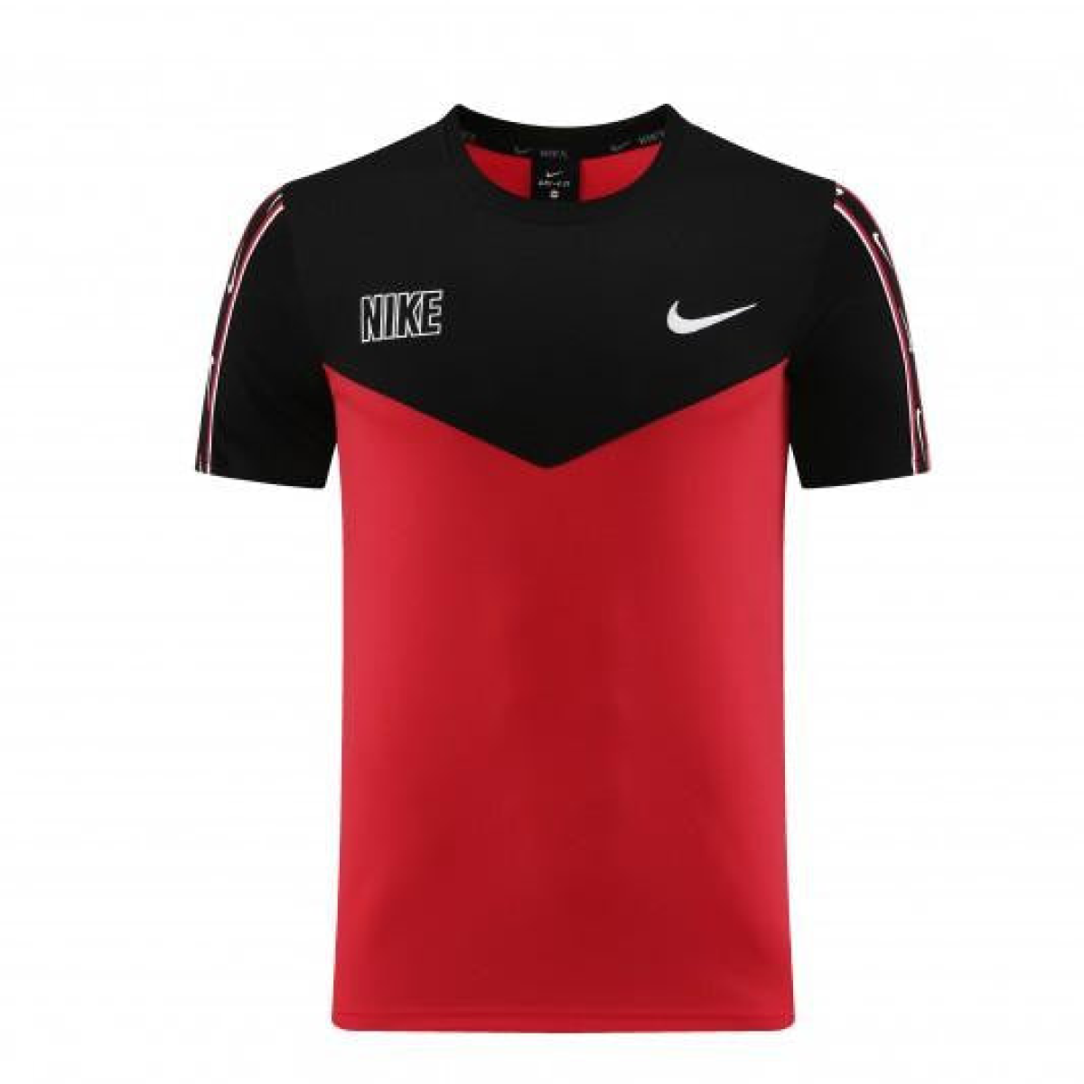 23/24 NIKE Black/Red Short Sleeve Jersey+Pants