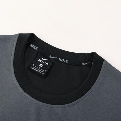 23/24 NIKE Black/Grey Short Sleeve Jersey+Pants
