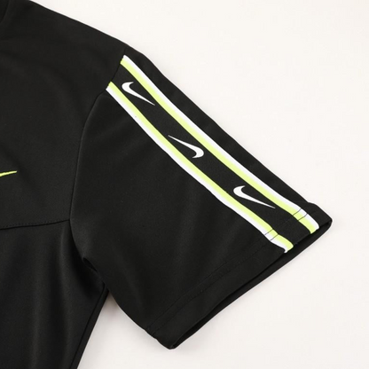 23/24 NIKE Black Short Sleeve Jersey+Pants