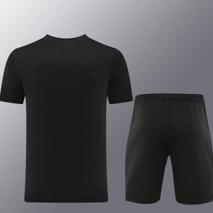23/24 NIKE Black Short Sleeve Jersey+Pants