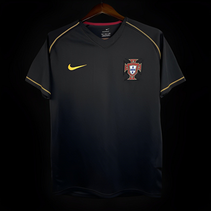 Retro 2006 Portugal Away Black Jersey