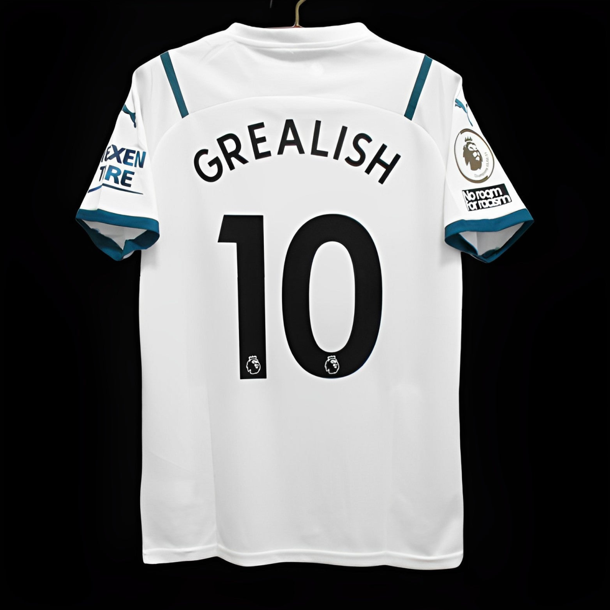 Retro 21/22 Manchester City Away White Jersey