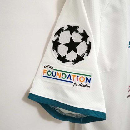 Retro 21/22 Manchester City Away White Jersey