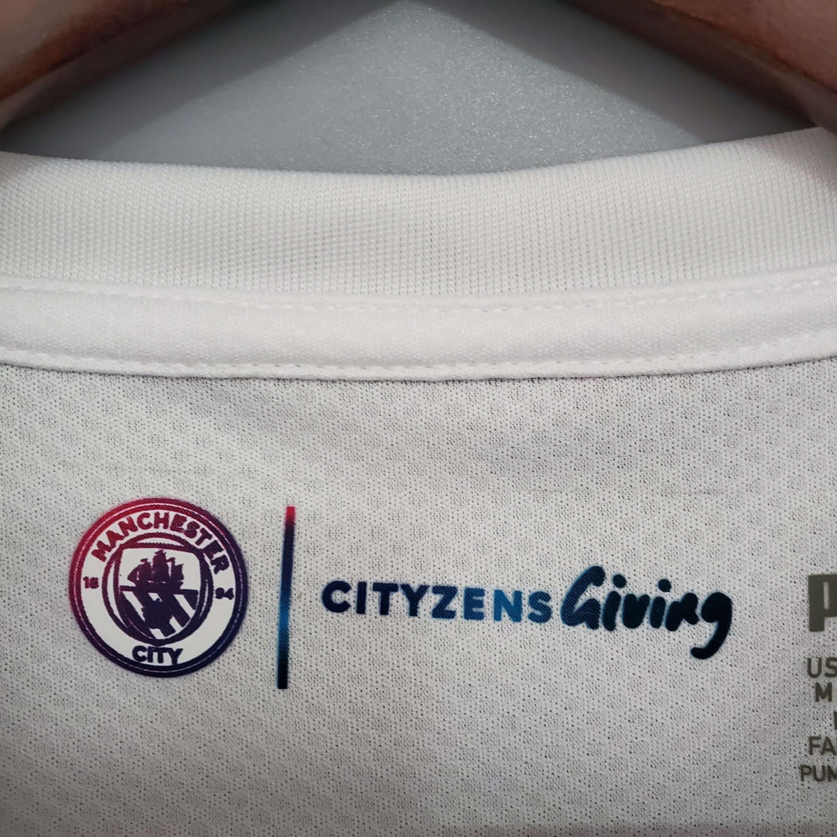 Retro 21/22 Manchester City Away White Jersey