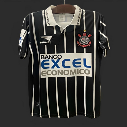 Retro 97/98 Corinthians Away Black Jersey