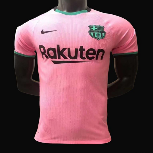 Retro 21/22 Barcelona Third Pink Jersey