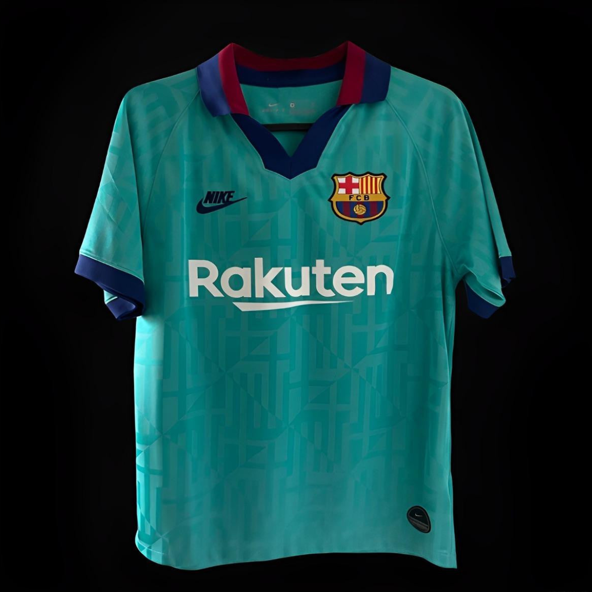 Retro 19/20 Barcelona Third Blue Jersey