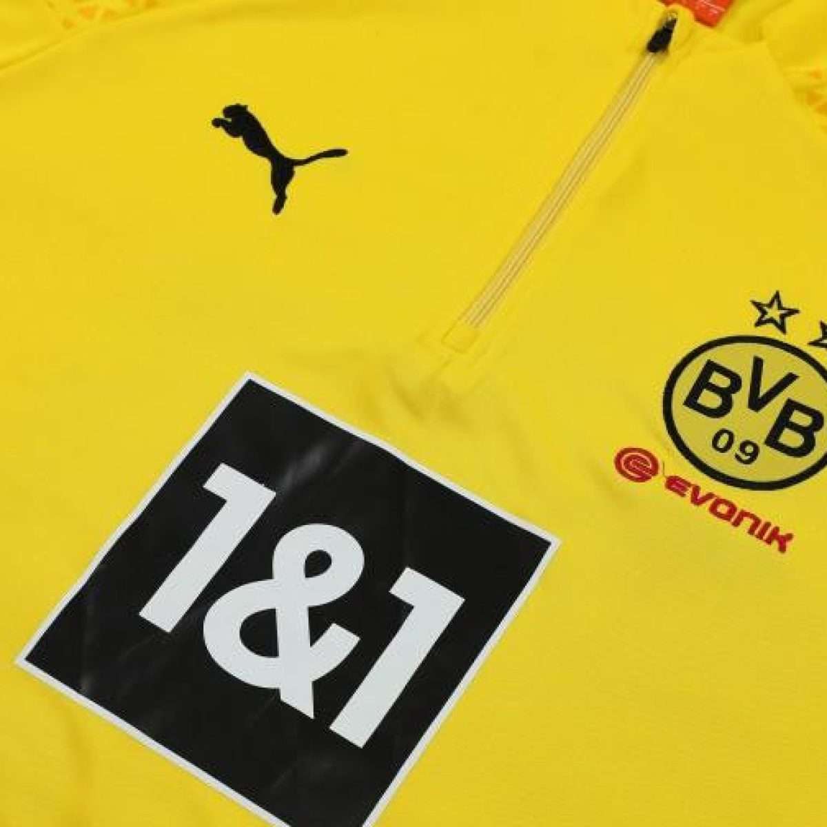23/24 Borussia Dortmund Yellow Half Zipper Jacket+ Pants