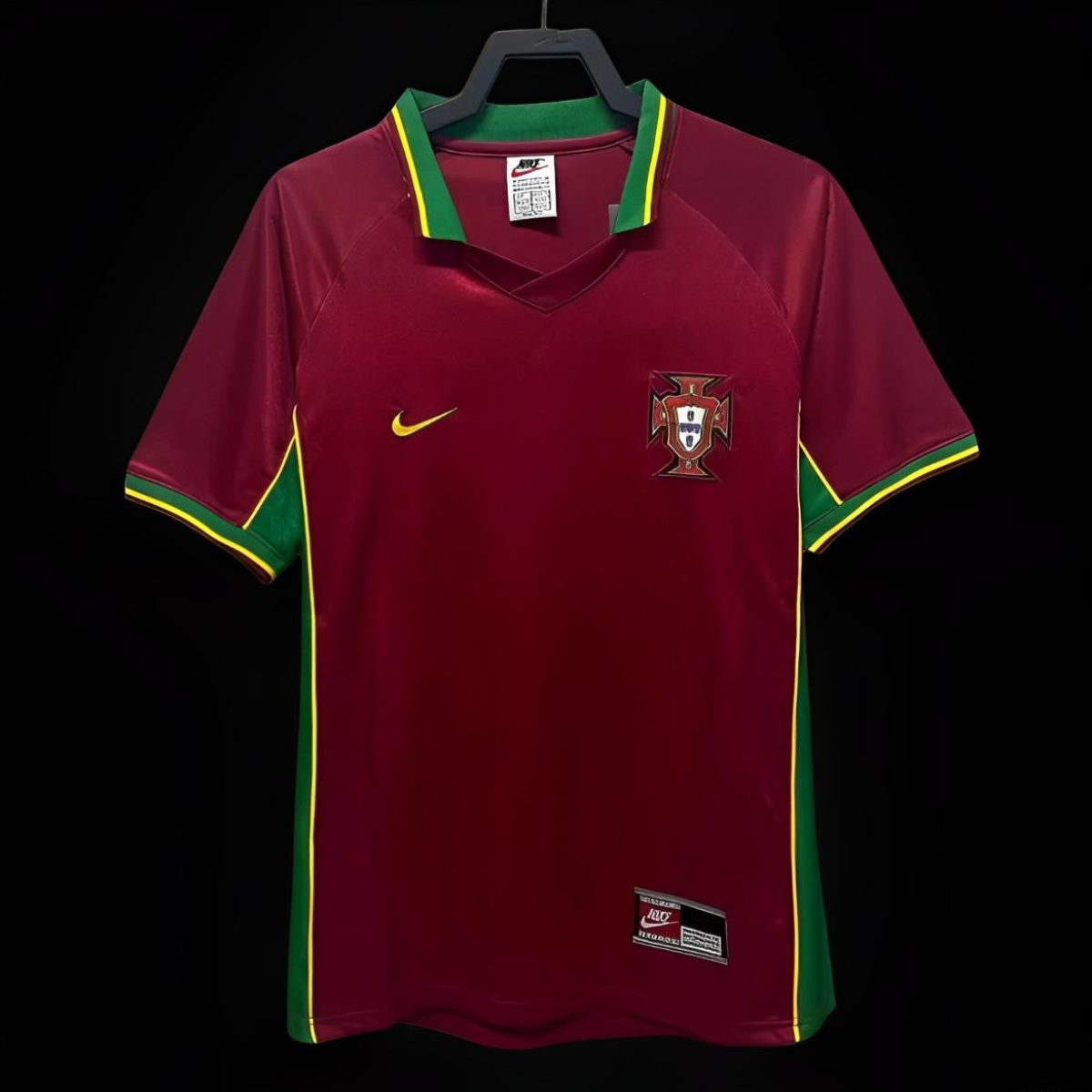 Retro 1998 Portugal Home Jersey