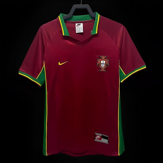 Retro 1998 Portugal Home Jersey