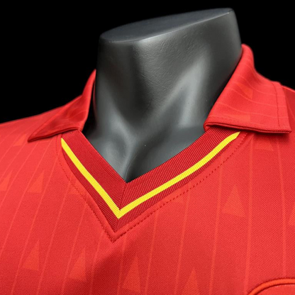 Retro 1988-91 Spain Home  Jersey