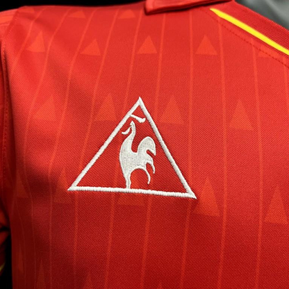 Retro 1988-91 Spain Home  Jersey