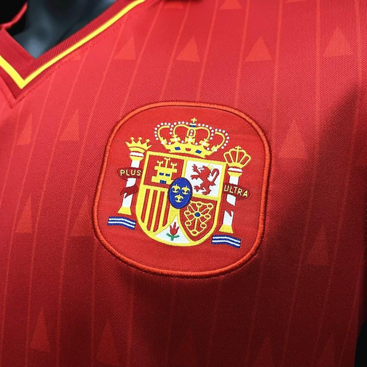 Retro 1988-91 Spain Home  Jersey