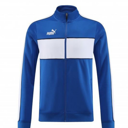 23/24 Puma Blue White Full Zipper Jacket+Pants