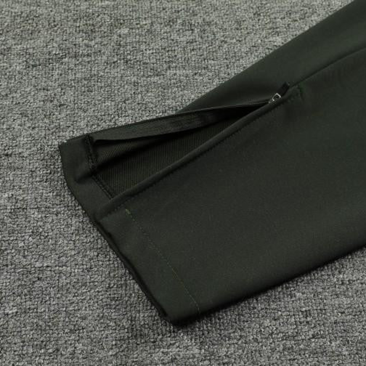 23/24 Barcelona Dark Green Hoodie Half Zipper Jacket+ Pants