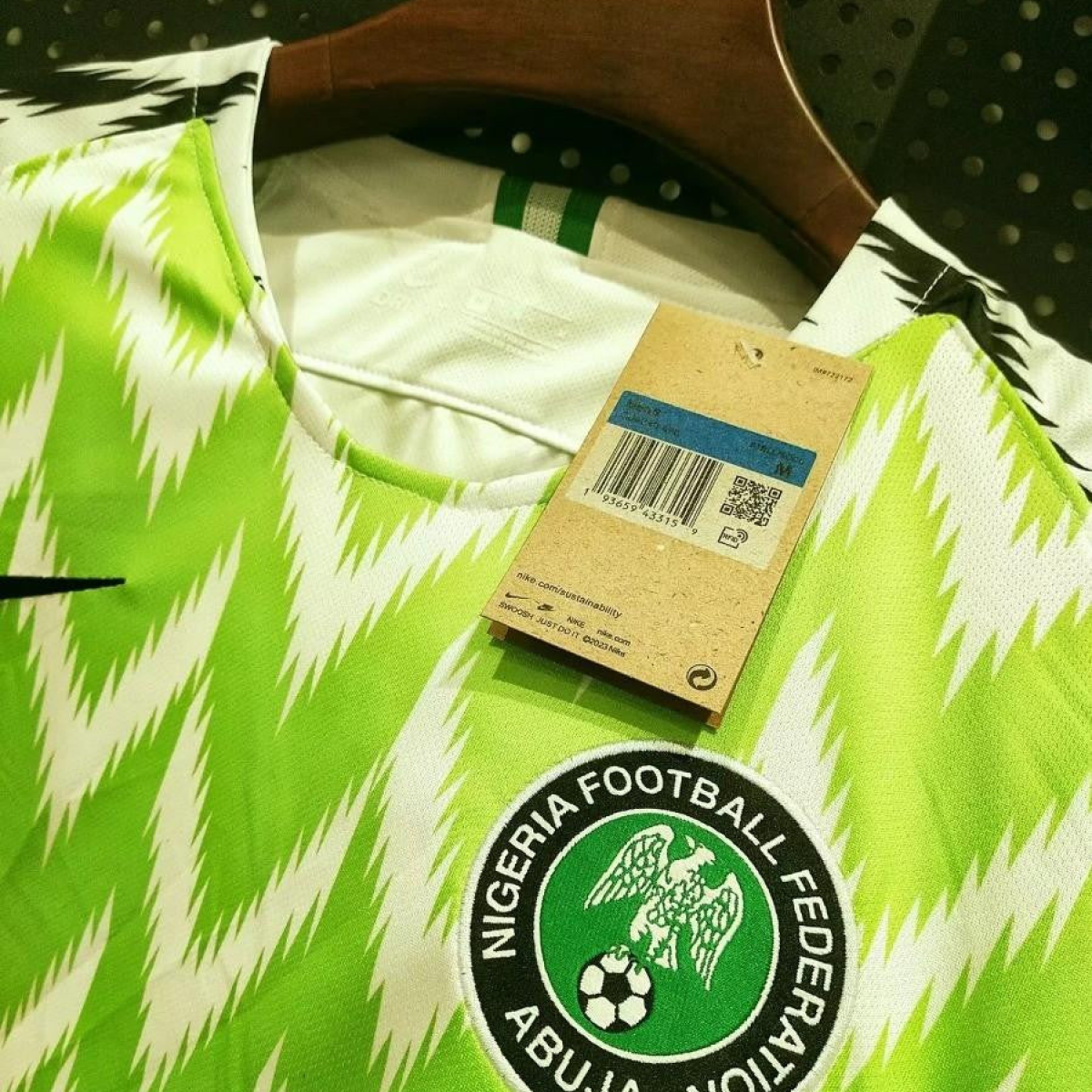 Retro 2018 Nigeria Home Jersey