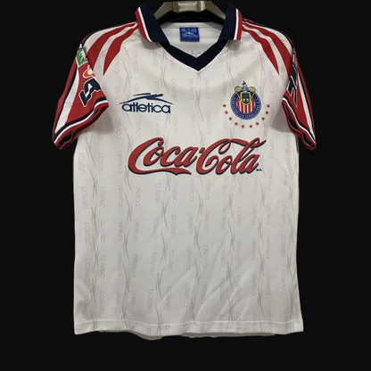 Retro 98/99 Chivas Guadalajara Away White Jersey