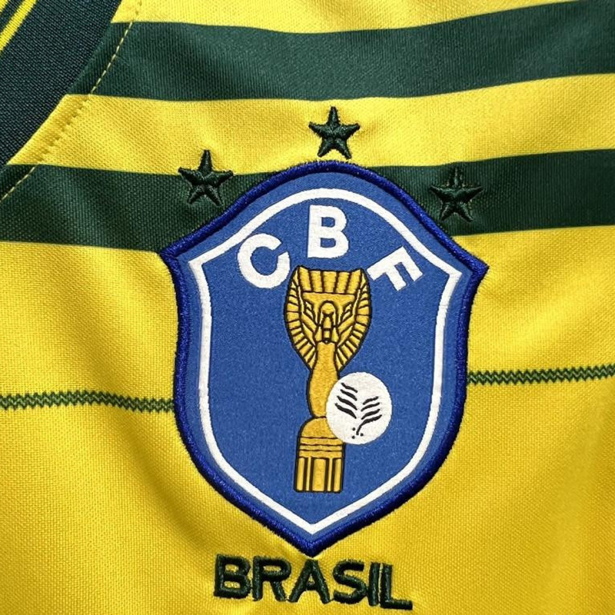 Retro Brazil 1984 Home Jersey