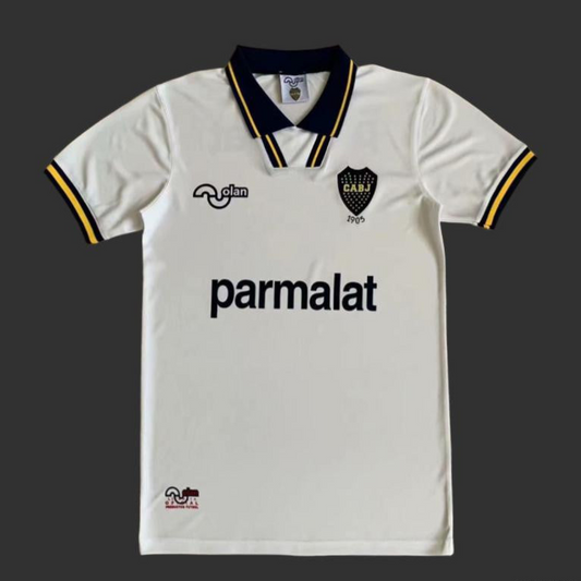 Retro 94/95 Boca Juniors Away White Jersey