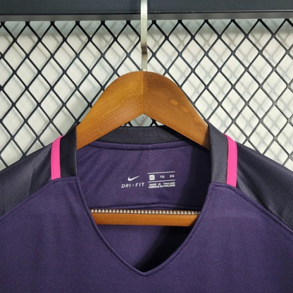 Retro 16-17 Barcelona Away Purple Jersey
