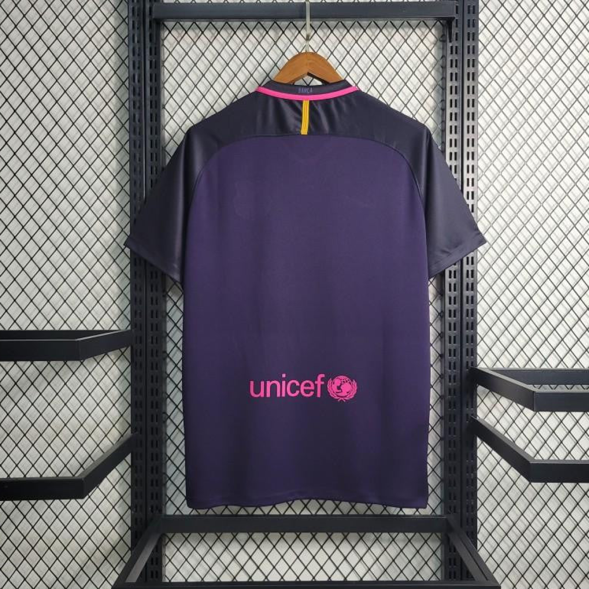 Retro 16-17 Barcelona Away Purple Jersey