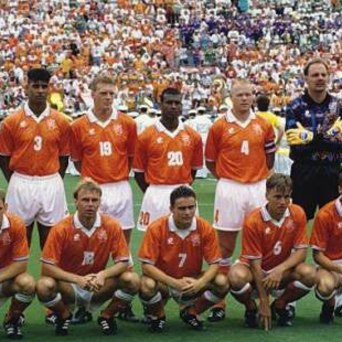 Retro 1994 Netherlands Home Jersey