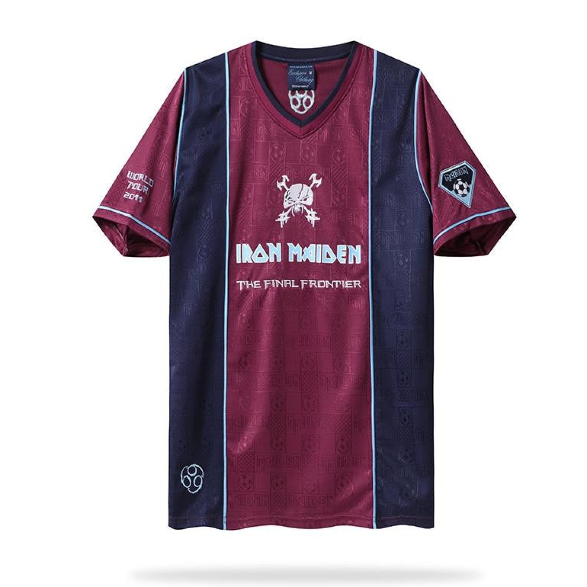 Retro 2011 West Ham United x Iron Maiden Away Jersey