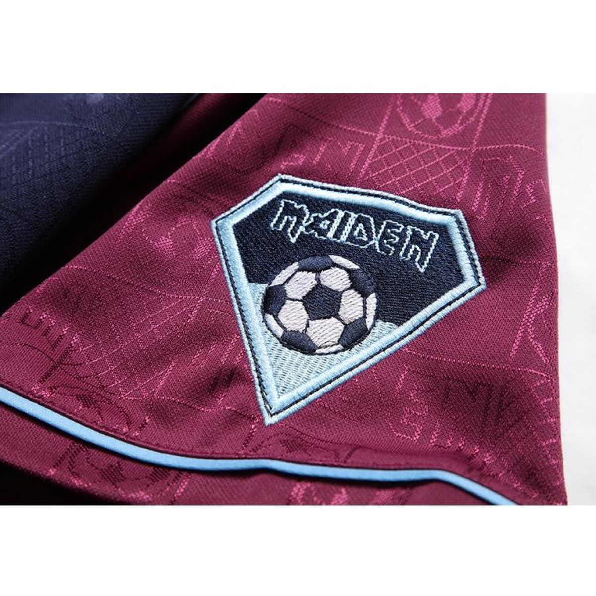 Retro 2011 West Ham United x Iron Maiden Away Jersey