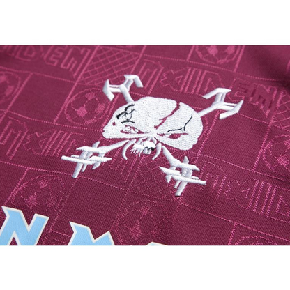 Retro 2011 West Ham United x Iron Maiden Away Jersey