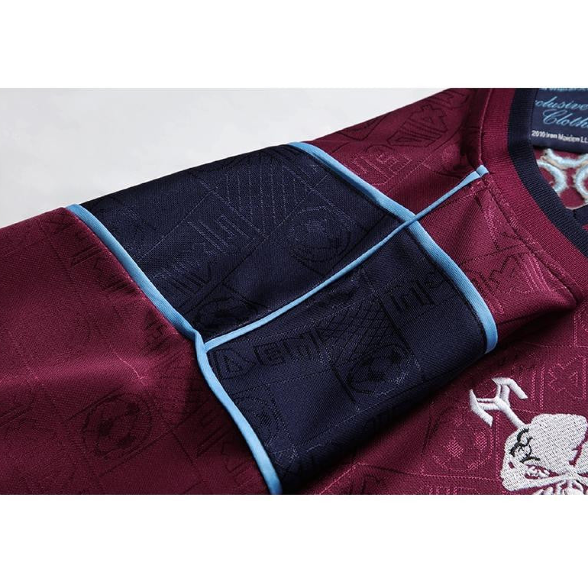 Retro 2011 West Ham United x Iron Maiden Away Jersey