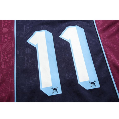 Retro 2011 West Ham United x Iron Maiden Home Jersey