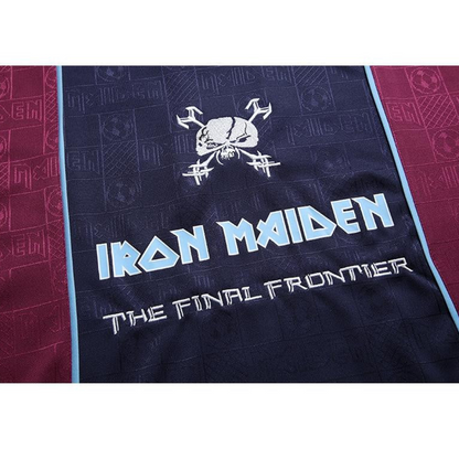 Retro 2011 West Ham United x Iron Maiden Home Jersey