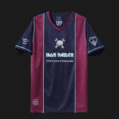 Retro 2011 West Ham United x Iron Maiden Home Jersey