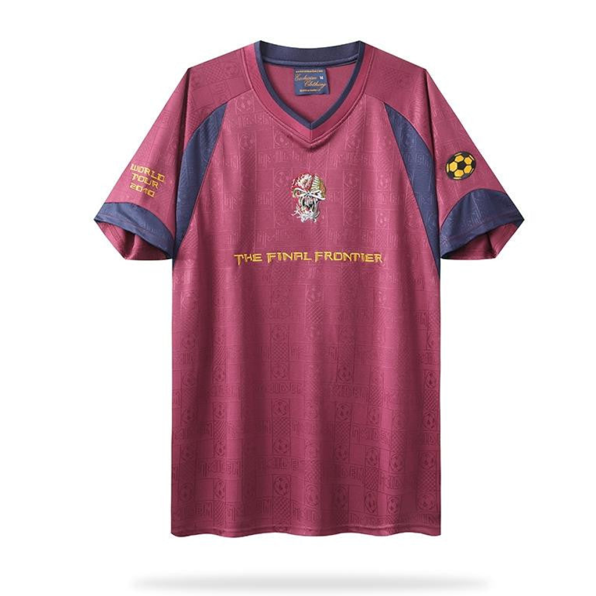 Retro 2010 West Ham United x Iron Maiden Away Jersey