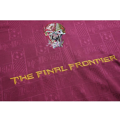 Retro 2010 West Ham United x Iron Maiden Away Jersey