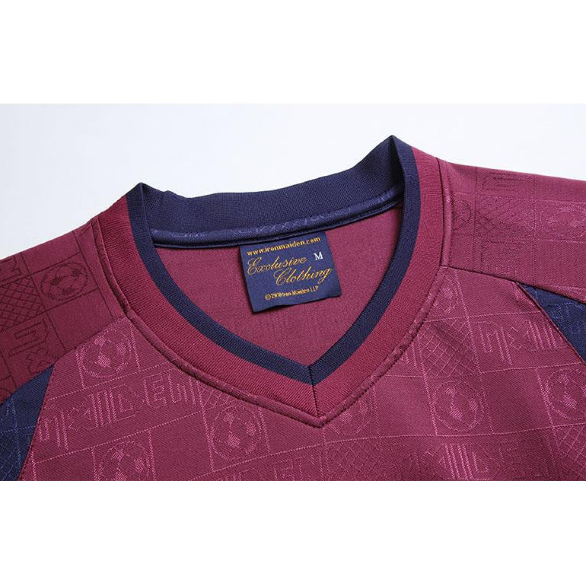 Retro 2010 West Ham United x Iron Maiden Away Jersey
