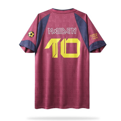 Retro 2010 West Ham United x Iron Maiden Away Jersey