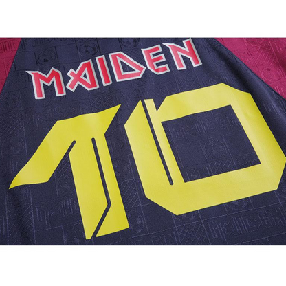 Retro 2010 West Ham United x Iron Maiden Home Jersey